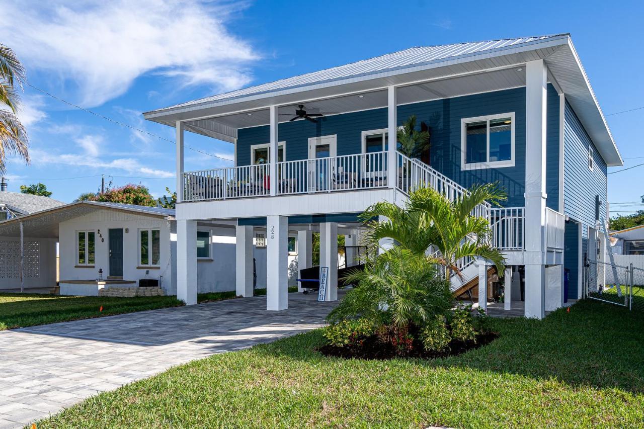 Beautiful New Build Private Pool Home On The North End Of Fort Myers Beach! Home Exterior foto